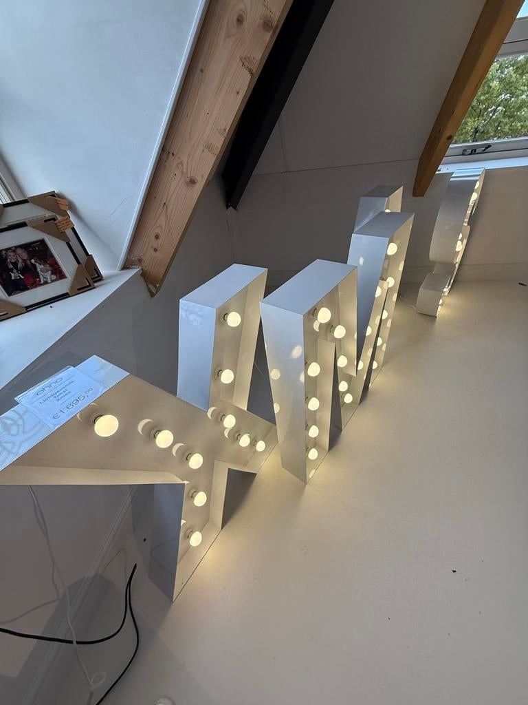 XMAS Kerst letters - 90cm Hoog, Sfeervolle Decoratie, Ophalen of Verzenden, Nieuw, Metaal