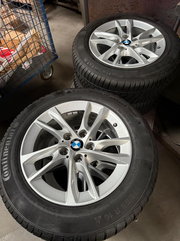 Winterbanden met velg 195/65 R16 BMW, Auto-onderdelen, Banden en Velgen, Gebruikt, 16 inch, Banden en Velgen, Personenwagen