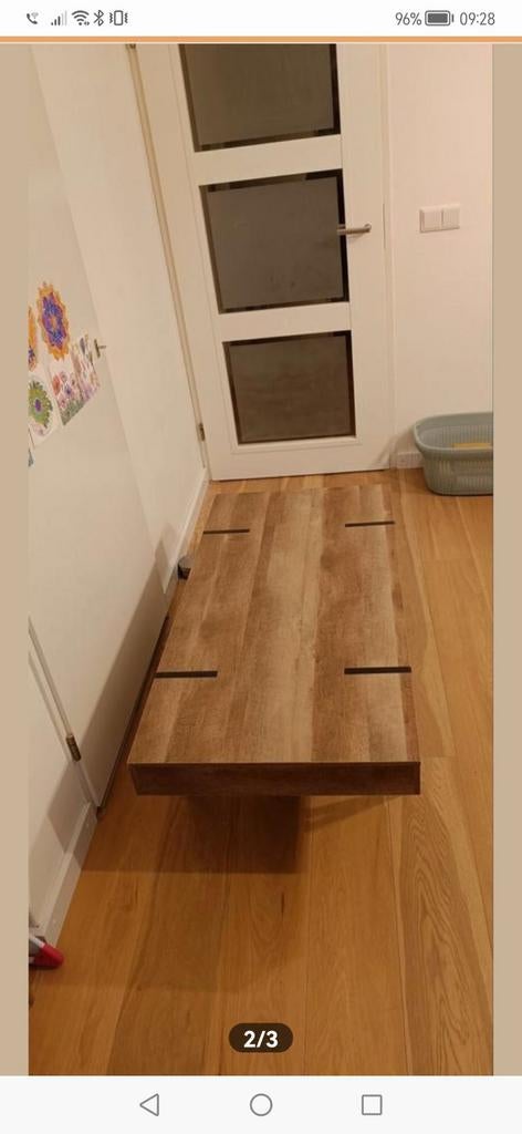 Tafel - 120x60 cm - Afhalen voor €50, Ophalen of Verzenden