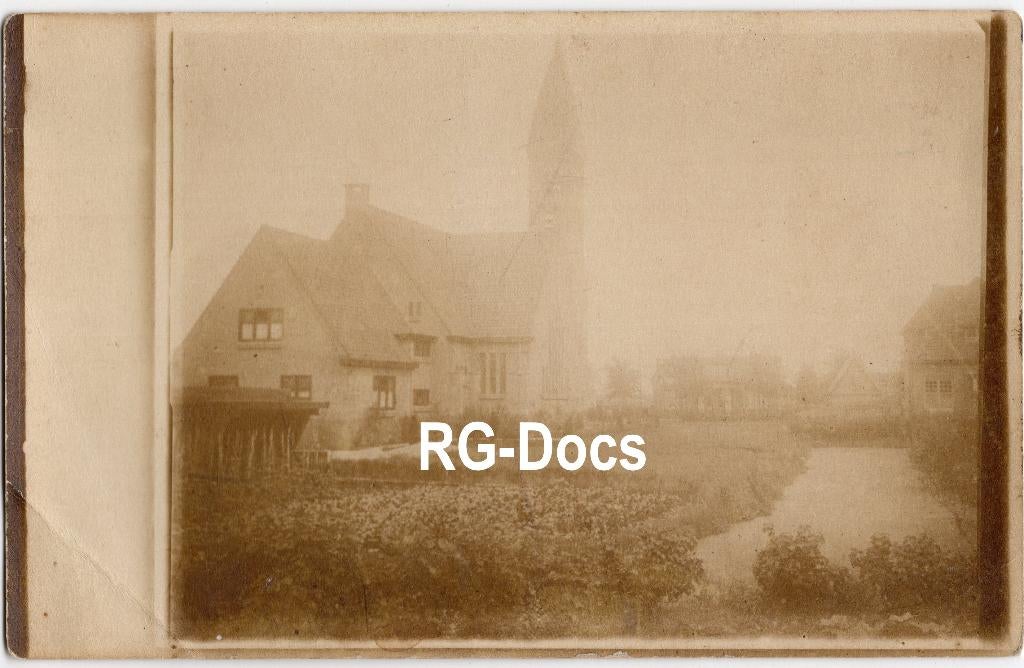 Ansichtkaart - Briefkaart Kerk Noorderkerk Zeist ca. 1905, Ophalen of Verzenden, Voor 1920, Ongelopen, Utrecht