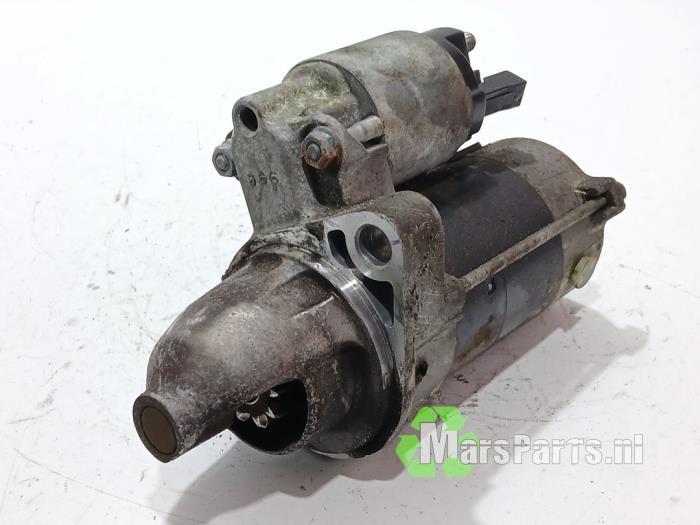 Startmotor van een Suzuki Alto