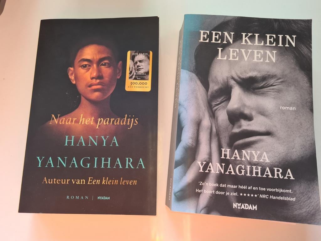 Hanya Yanagihara - Een Klein Leven & Naar het Paradijs, Boeken, Ophalen of Verzenden, Zo goed als nieuw, Nederland, Hanya Yanagihara