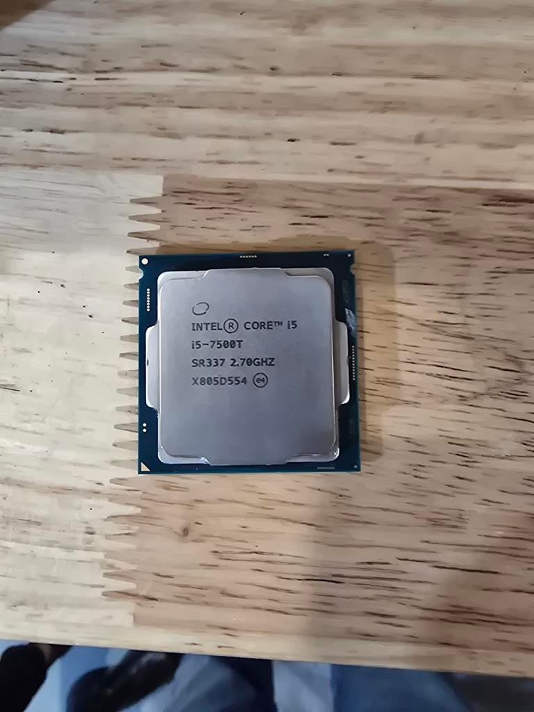 Intel i5 7500t, LGA 1151, 4-core, Zo goed als nieuw, Intel Core i5