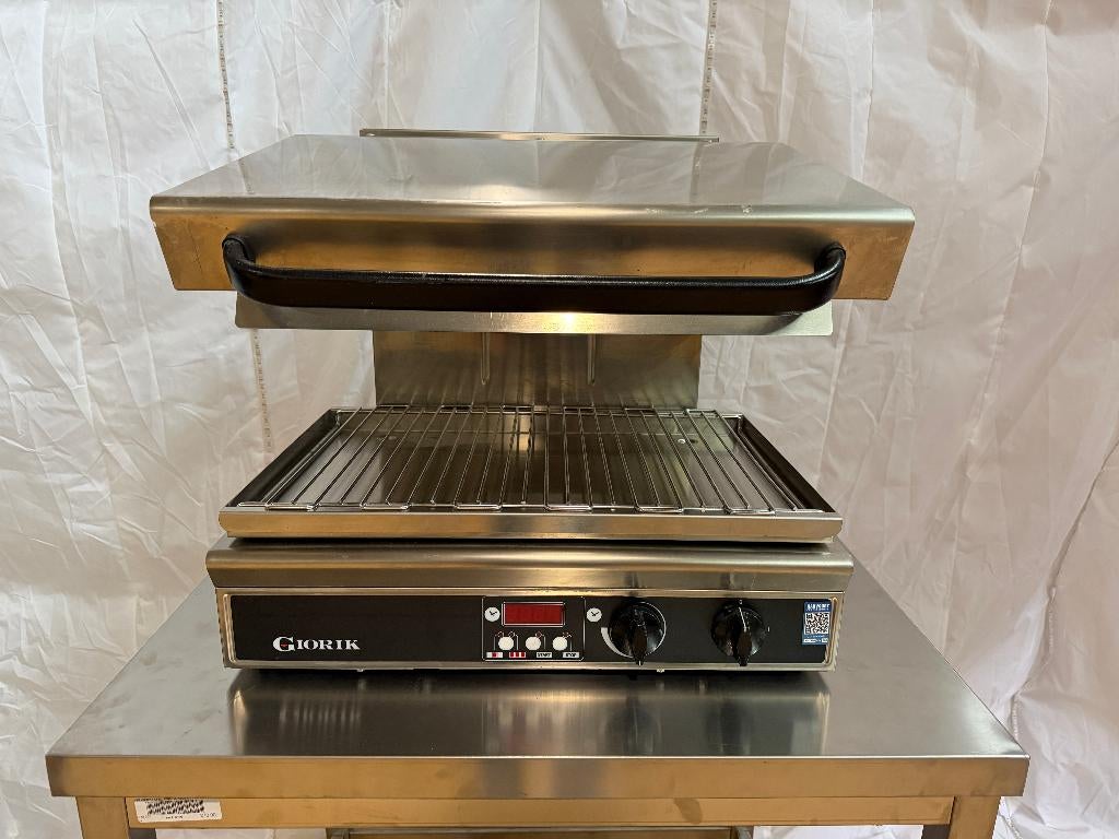 GIORIK salamander SH520G (KORT GEBRUIKT), Ophalen of Verzenden, Gebruikt, Fornuis, Frituur en Grillen