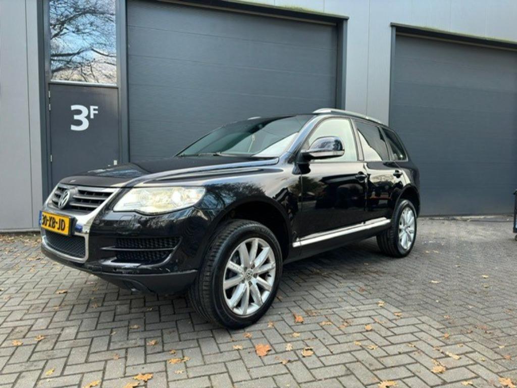 Volkswagen Touareg 3.6 206KW 4MOTION AUT 2007 Zwart, Automaat, Zwart, Zwart, Leder