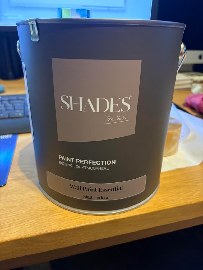 Nieuwe SHADES by Eric Kuster Verf - Sky 4L, Blauw, Nieuw, Ophalen of Verzenden, Verf