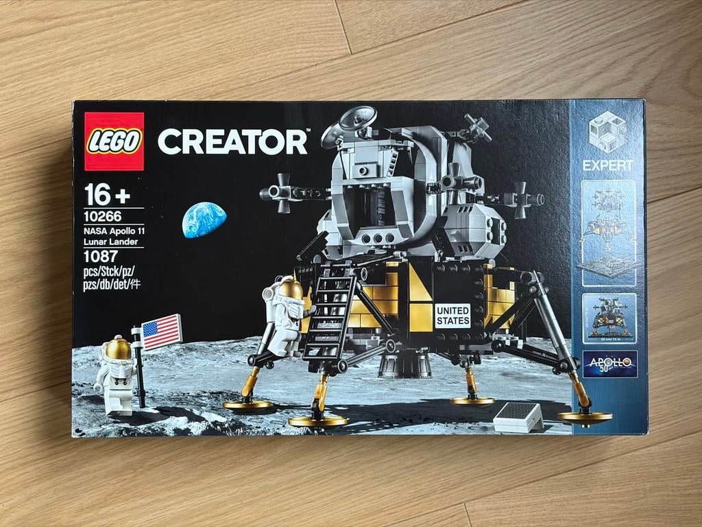 Lego 10266 NASA Apollo 11 Lunar Lander, Ophalen of Verzenden, Nieuw, Complete set, Lego