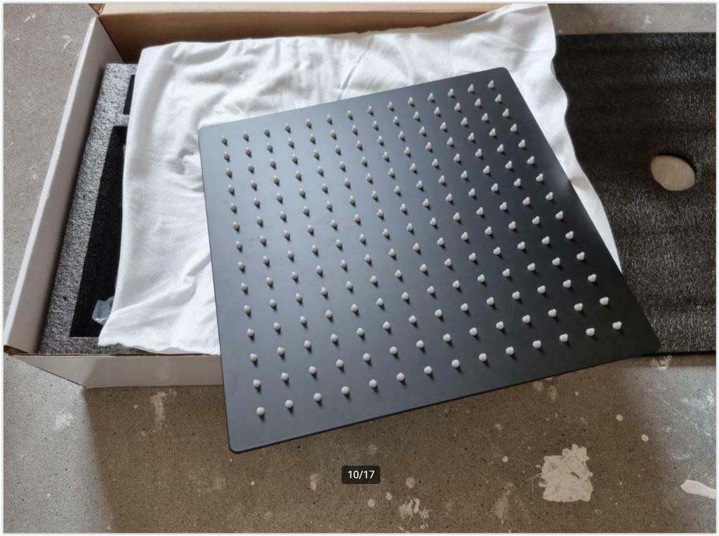 25cm Inbouw regendoucheset kraan regendouche badkamer douche, Ophalen of Verzenden, Douche