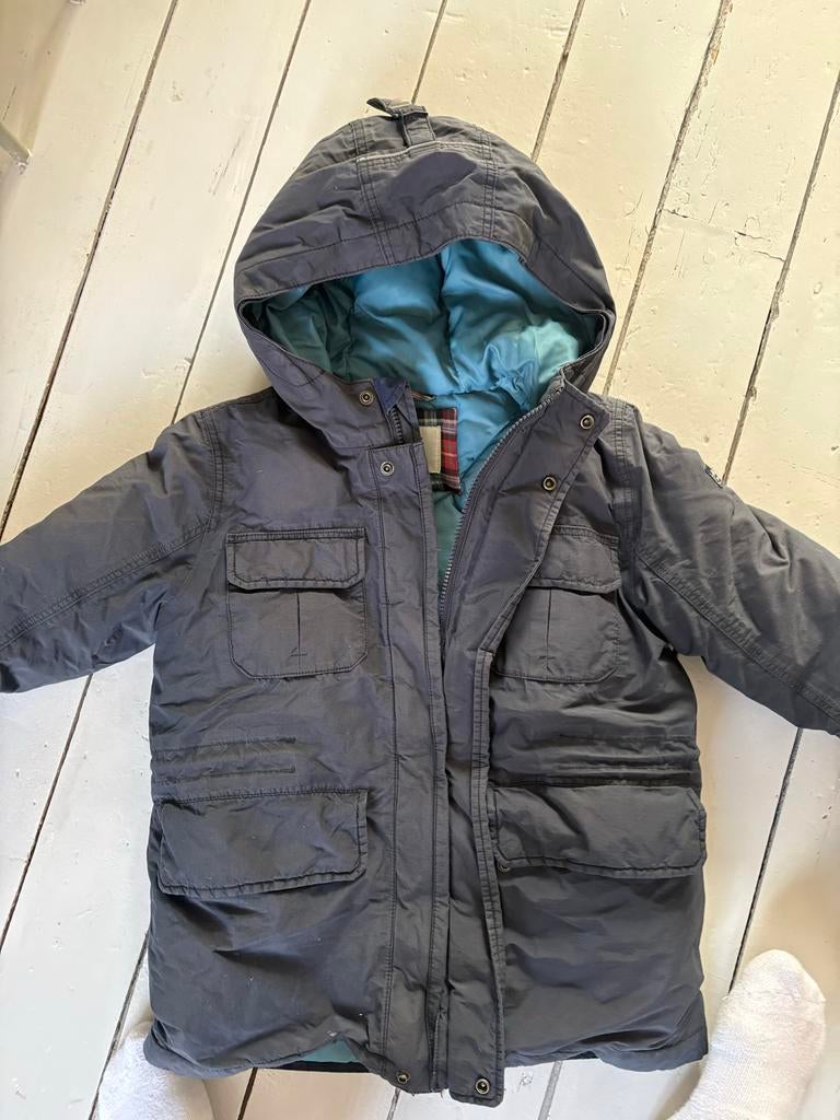 Aigle Dons Jas - Maat 7/8 jaar - Goede staat, Ophalen of Verzenden, Gebruikt, Jongen of Meisje