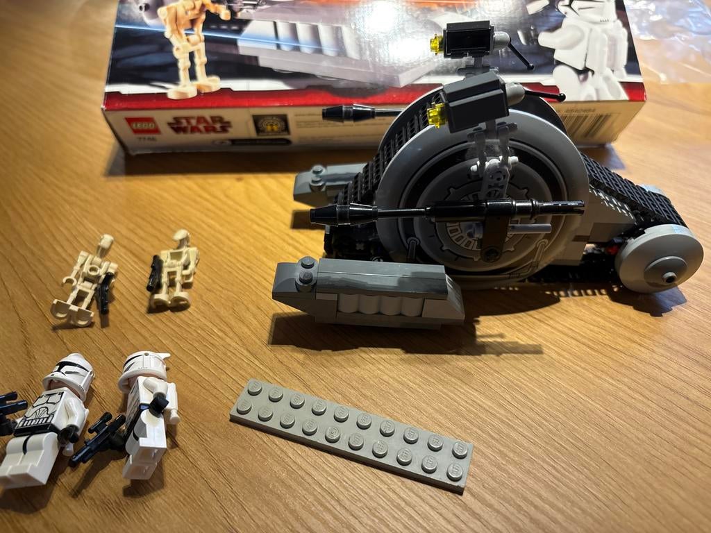 Lego Star Wars 7748 Corporate Alliance Tank Droid, Ophalen of Verzenden, Gebruikt, Complete set, Lego