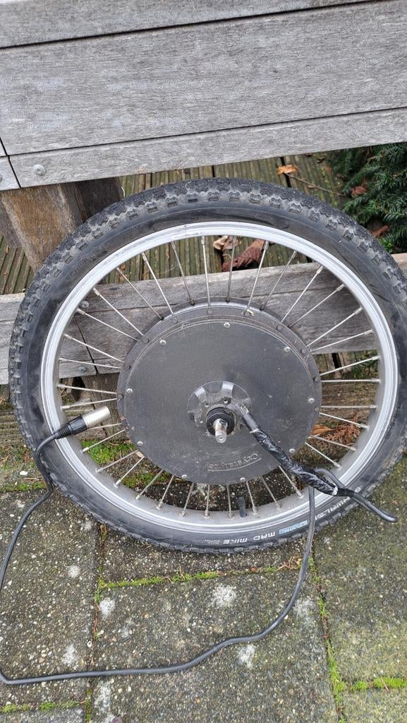 Van Raam Fun2Go Achterwiel met E-motor 20 inch, Fietsen en Brommers, Fietsonderdelen, Ophalen, Gebruikt, Wiel, Van Raam