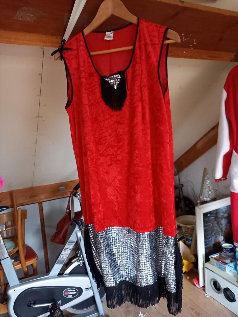Mooie carnarvals-feest jurk, Kleding | Dames, Carnavalskleding en Feestkleding, Ophalen of Verzenden, Zo goed als nieuw, Carnaval