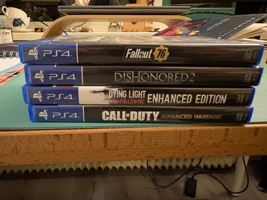 PS4 Games: Fallout 76, Dishonored 2, Dying Light, COD, Online, Gebruikt, Shooter, 1 speler