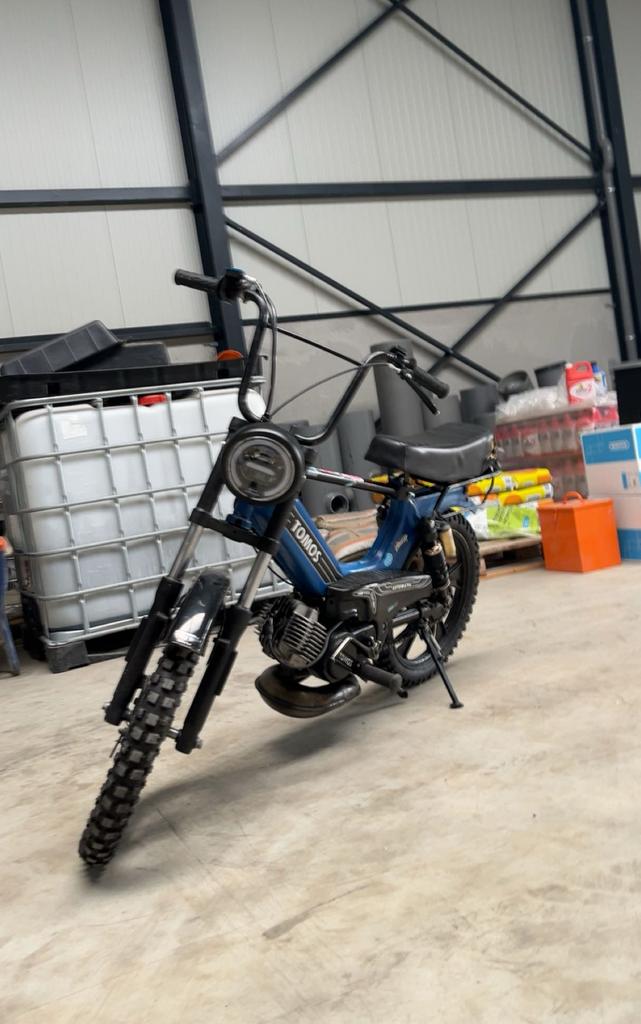 Tomos 65cc.           STAAT IN BELGIE!, Fietsen en Brommers, Brommers | Tomos, Gebruikt, Standard, Ophalen