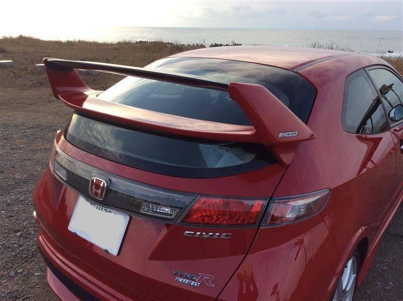 JapPower Mugen style spoiler ABS - Honda Civic FN2 07-12, Ophalen of Verzenden