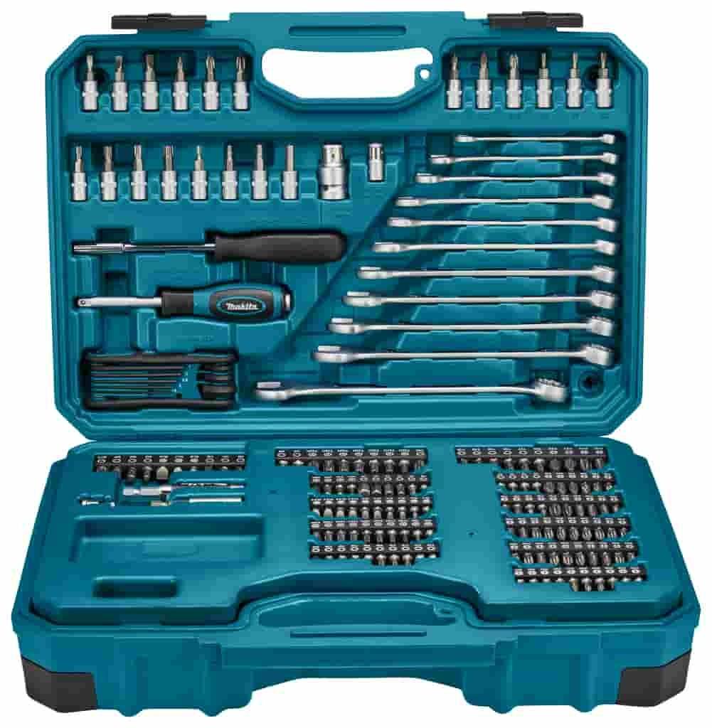 Gereedschap set 221-delig Makita | NIEUW leverbaar!