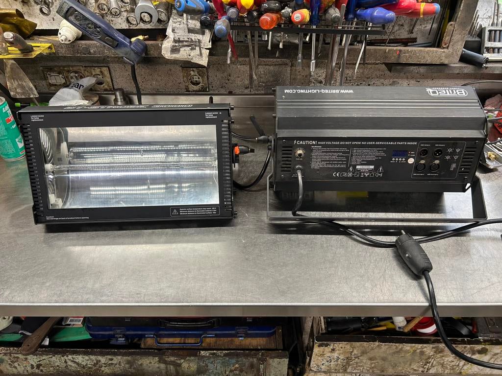 4x stroboscoop (strobes), Ophalen, Zo goed als nieuw, Licht