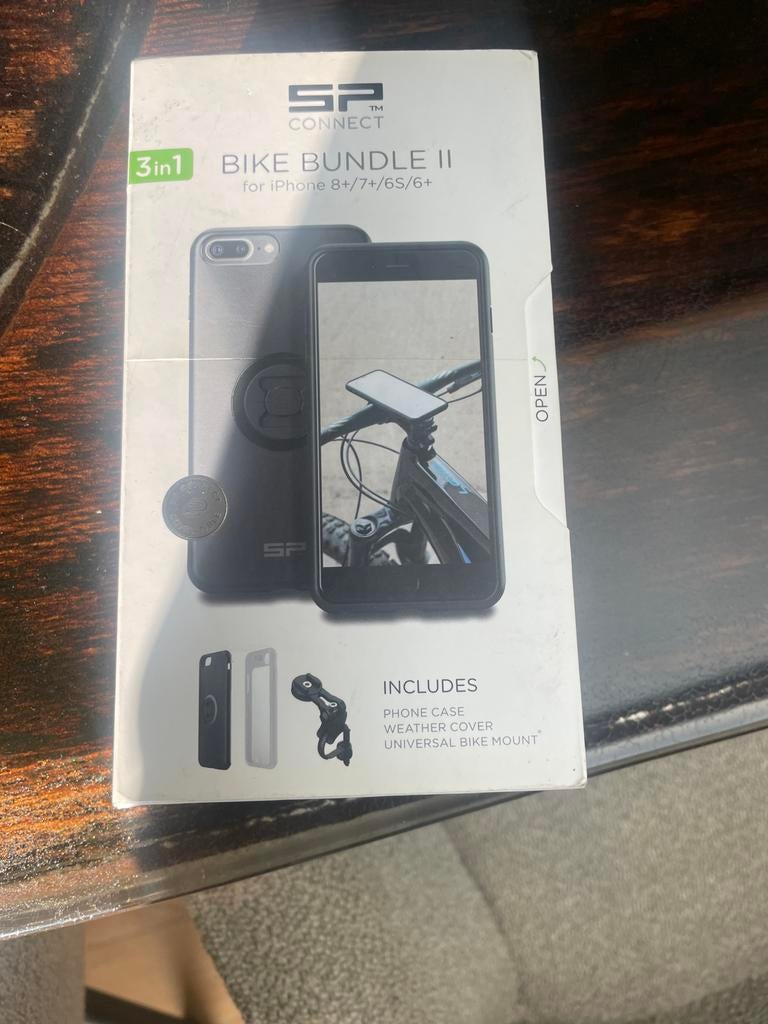 SP Connect Bike Bundle II voor iPhone 8+/7+/6S/6+, Telecommunicatie, Mobiele telefoons | Hoesjes en Frontjes | Apple iPhone, Zwart