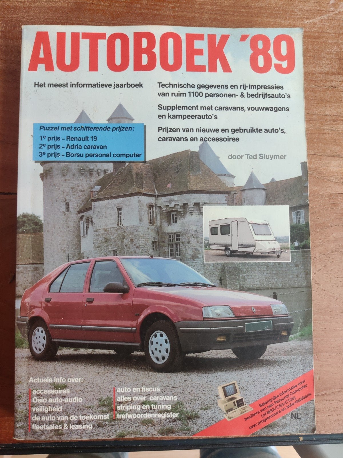 Autoboek '89 - Het meest informatieve jaarboek, Ophalen, Algemeen, Ted Sluymer, Zo goed als nieuw