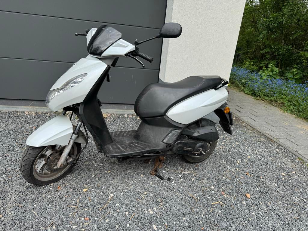 Scherp geprijsde Peugeot Kisbee Scooter, Blauw Kent., 65km/u, Ophalen, Gebruikt, Overige modellen, Maximaal 45 km/u
