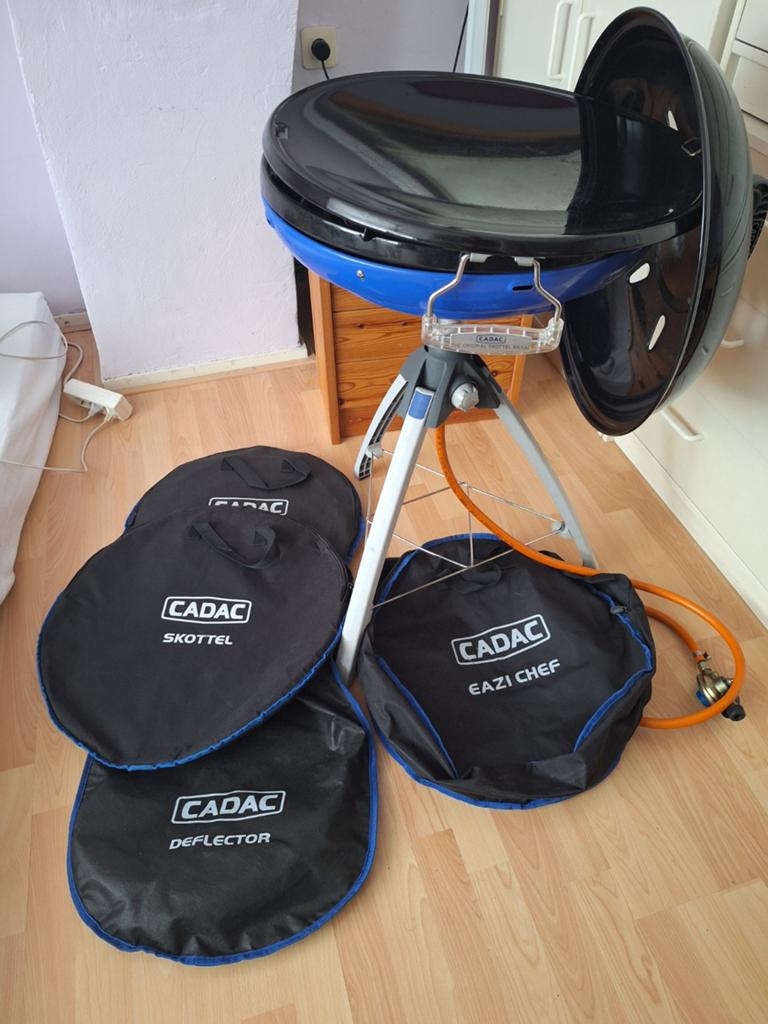 CADAC EAZI CHEF Compleet met schoonmaakbak en opberghoes, Ophalen of Verzenden, Gebruikt, CADAC