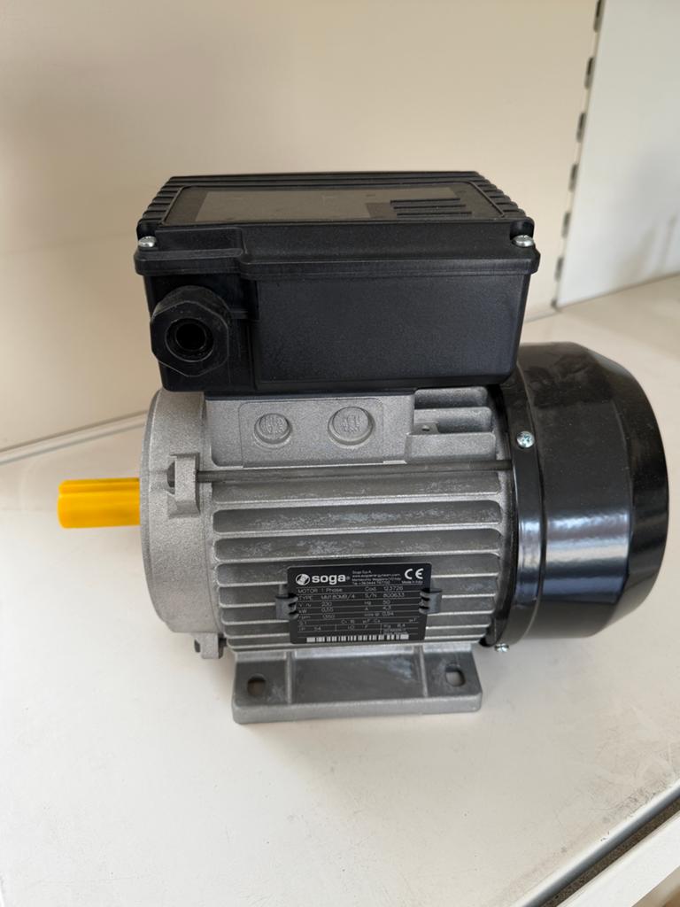 SOGA 1 fase electromotor, Doe-het-zelf en Verbouw, Motoren, Ophalen, Nieuw, Elektromotor