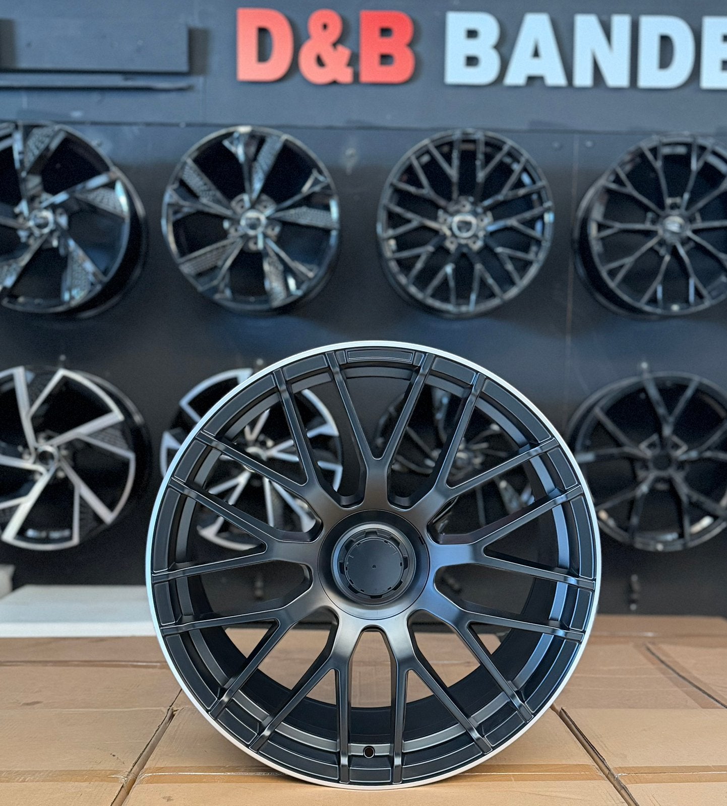 21 inch amg look velgen 5x112 Mercedes e s cls glc gle gls, 255 mm, Velg(en), Nieuw, Personenwagen