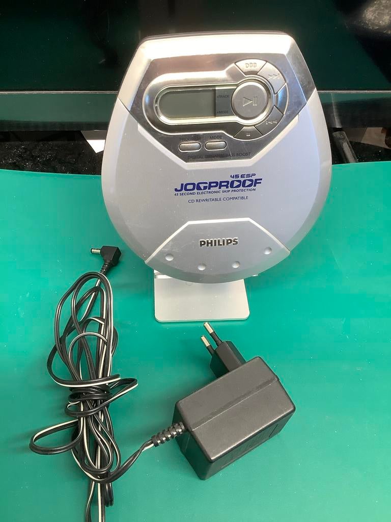 Philips JOGPROOF Discman - Draagbare CD-speler, Ophalen of Verzenden, Discman