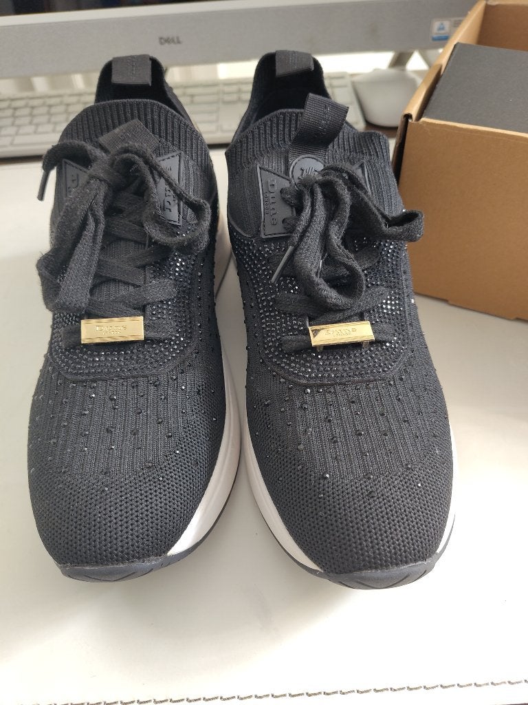 Dune London zwarte sneakers maat 8/41 in originele doos, Kleding | Dames, Zwart, Ophalen of Verzenden, Dune London, Sneakers of Gympen