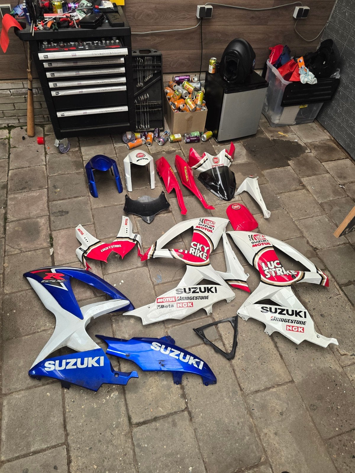 Suzuki gsxr K8 600 / 750 kuipdelen, Ophalen of Verzenden, Gebruikt