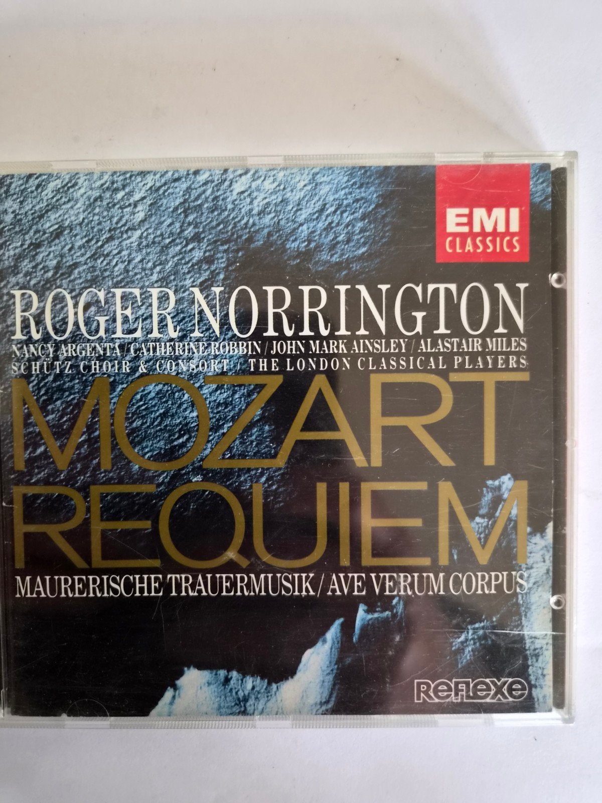 Mozart Requiem - Roger Norrington - EMI Classics CD, Mozart, Requiem, Ophalen of Verzenden, Zo goed als nieuw
