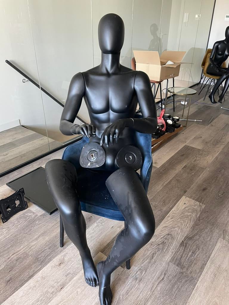 Mannequin man en vrouw, Ophalen of Verzenden