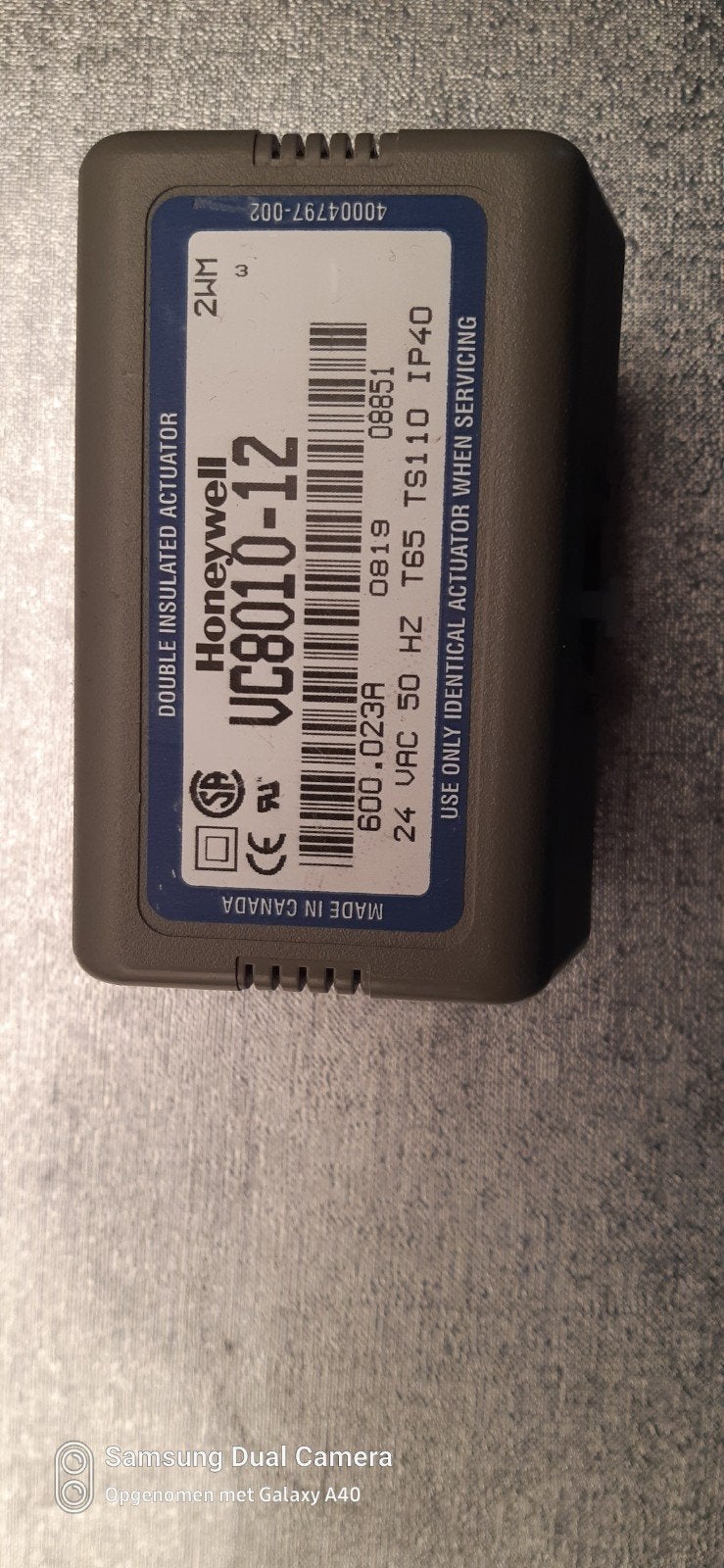 Honeywell VC8010 motor voor Nefit Ecomline driewegklep, Ophalen of Verzenden, Nieuw, Overige typen