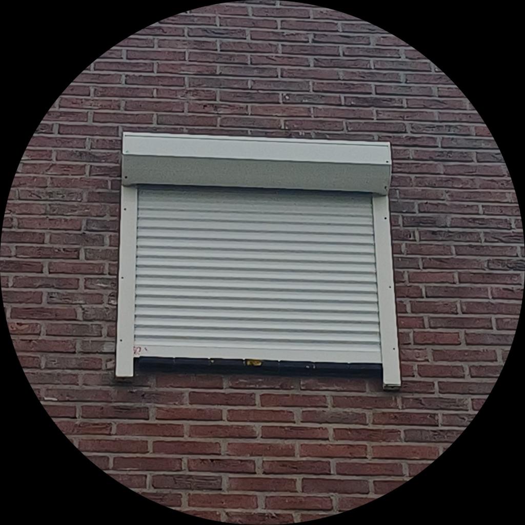 Rolluik met bandbediening, Doe-het-zelf en Verbouw, Rolluiken, Gebruikt, Overige kleuren, Minder dan 100 cm, Ophalen of Verzenden