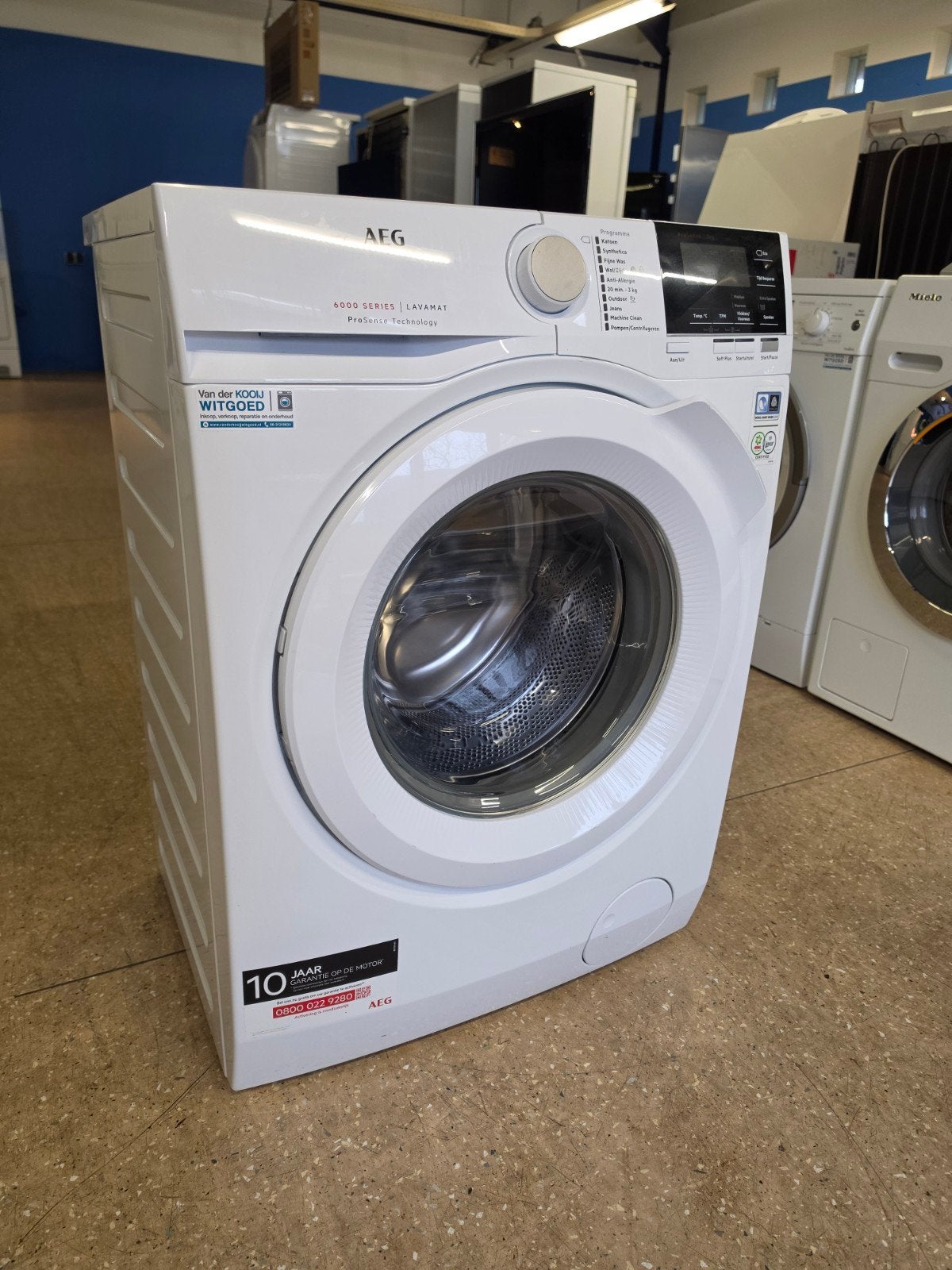 AEG 6000 Series wasmachine | 8 kilo | A+++ | Gratis thuis ✅️, AEG, Jirnsum, 1200 tot 1600 toeren, 8 tot 10 kg