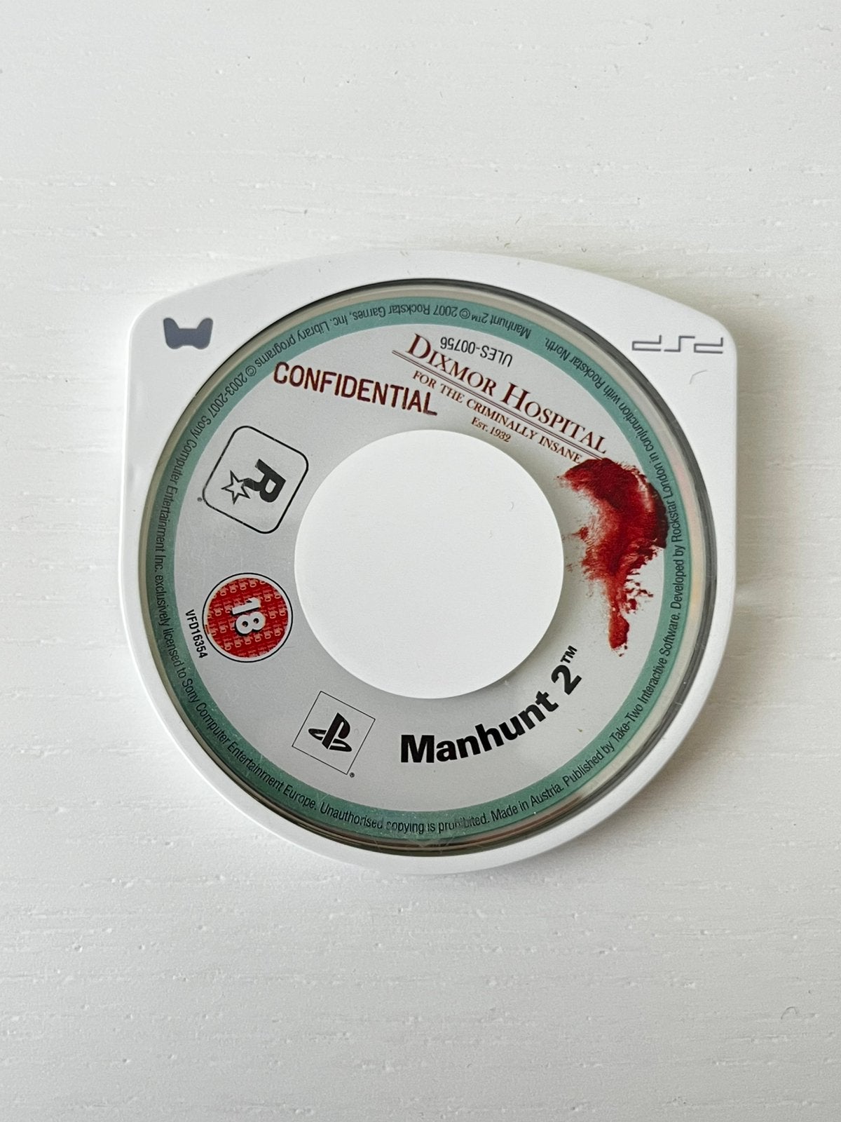 Manhunt 2, 1 speler, Racen en Vliegen, Ophalen of Verzenden, Zo goed als nieuw