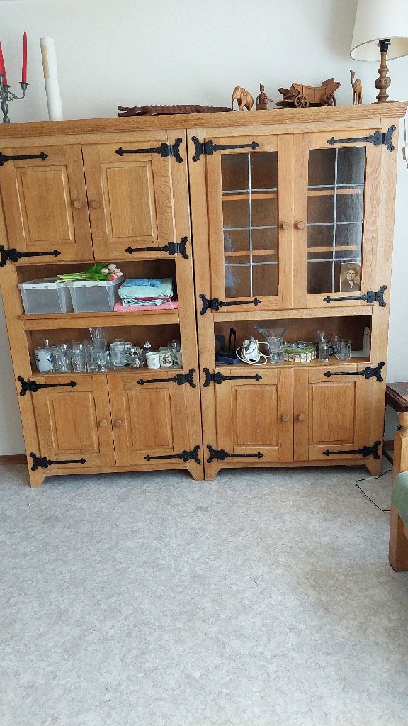 Tekoop Kast, Huis en Inrichting, Kasten | Kledingkasten, Ophalen, Klassiek, 150 tot 200 cm, Eikenhout