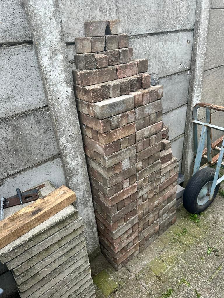Waaltjes, Tuin en Terras, Tegels en Klinkers, Ophalen of Verzenden, Zo goed als nieuw, Beton, Klinkers