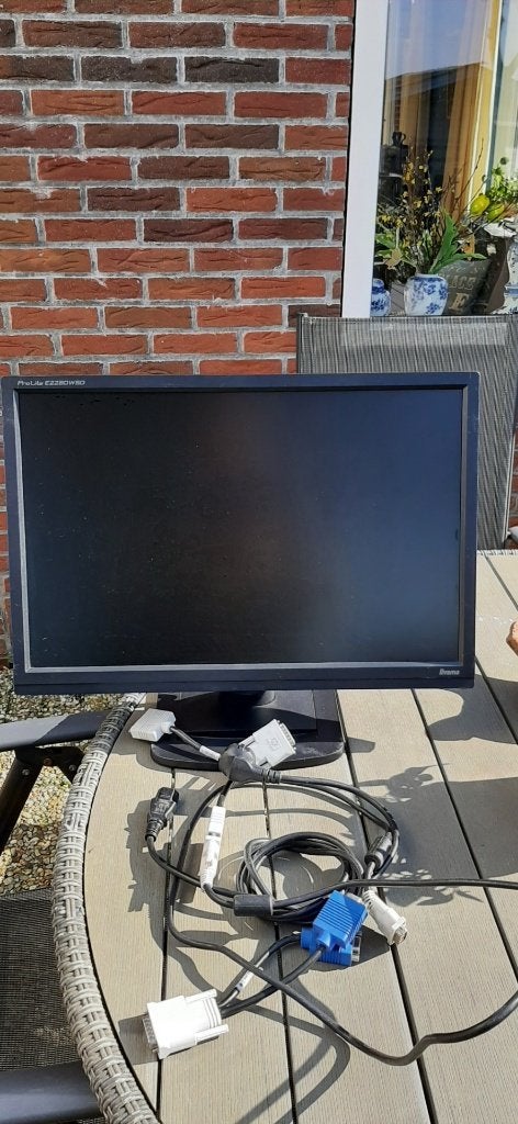 monitor, beeldscherm, Ophalen, Gebruikt, Full HD, 60 Hz of minder