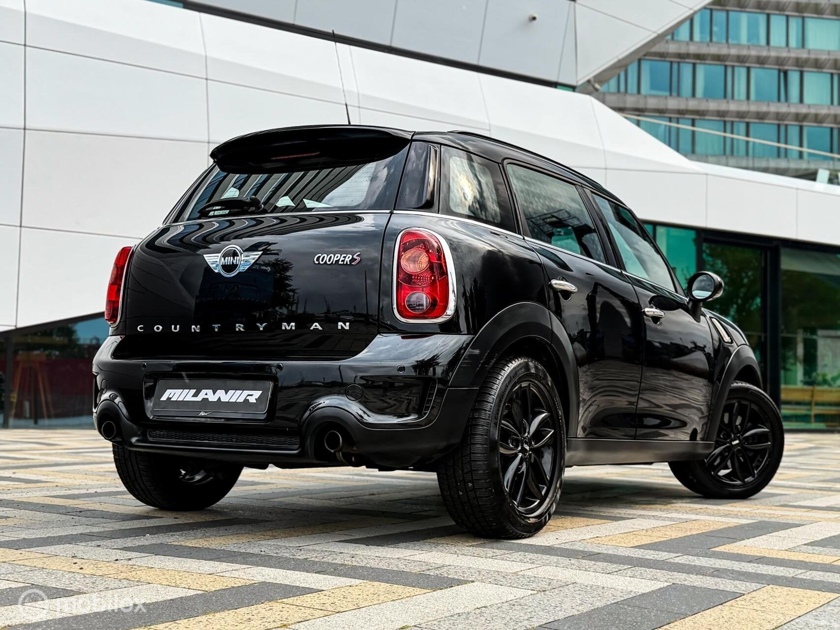 Mini Countryman 1.6 Cooper S Pepper Black on Black |Leder, Auto's, 15 km/l, Gebruikt, Zwart, Bedrijf