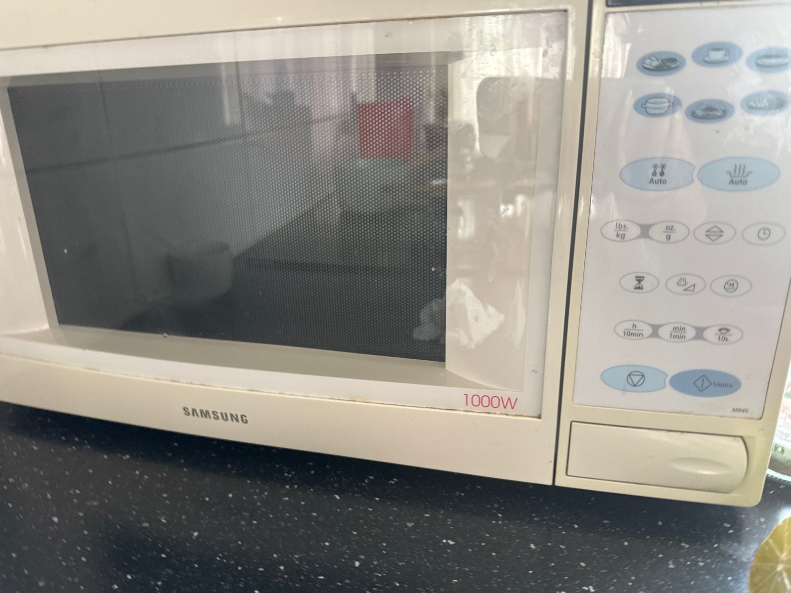 Samsung Magnetron 1000W - Gebruikt, Ophalen, Gebruikt, Magnetron, Draaiplateau