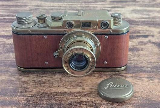 Leica Luxus II D.R.P. ERNST LEITZ WETZLAR, Ophalen, 1960 tot 1980, Fototoestel