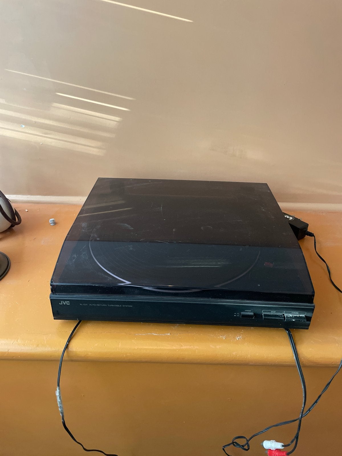 JVC Platenspeler - Rubber draaiplaat moet vervangen, Audio, Tv en Foto, Platenspelers, Ophalen, Niet werkend, Platenspeler, Overige merken