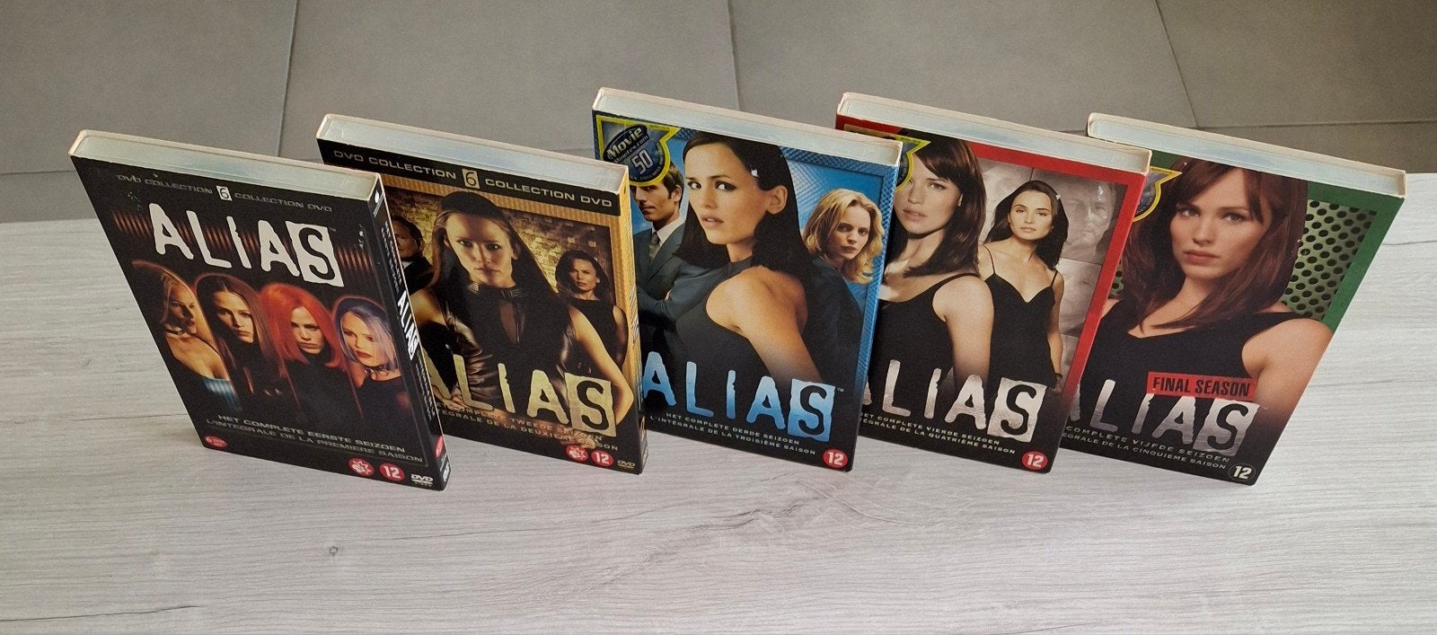 complete serie alias nederlandse ondertiteling, Cd's en Dvd's, Dvd's | Tv en Series, Zo goed als nieuw, Ophalen of Verzenden
