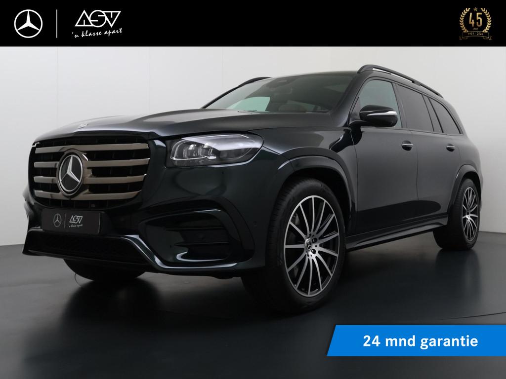 Mercedes-Benz GLS 450 4MATIC AMG Line 7-persoons | Panorama, Stof, Beige, 367 pk, 7 stoelen