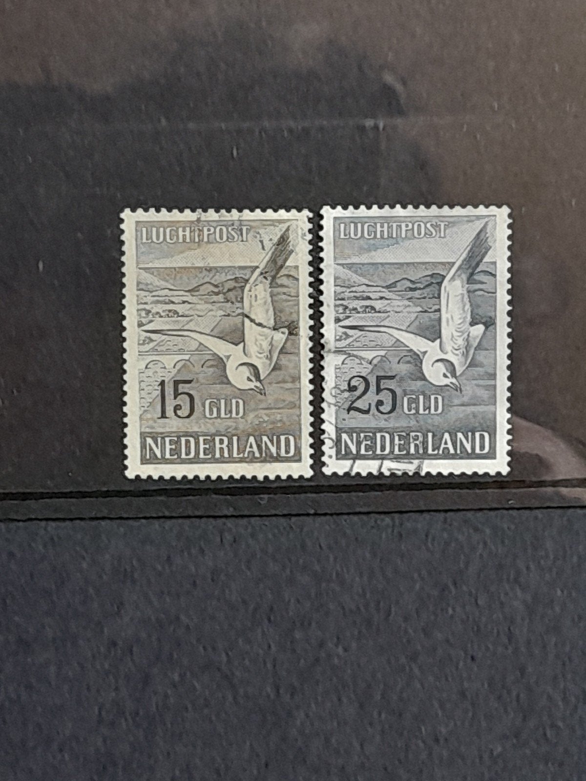 LP 11 en 12 gestempeld, Postzegels en Munten, Ophalen of Verzenden