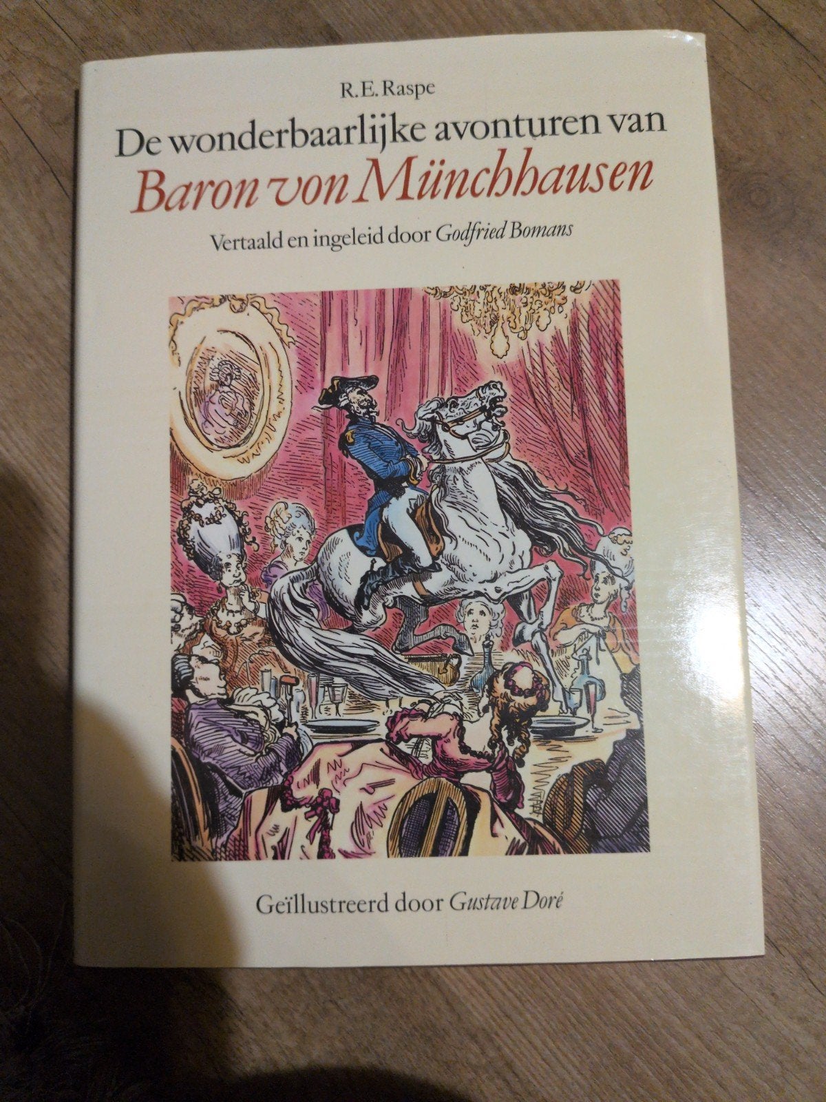 De wonderbaarlijke avonturen van Baron von Münchhausen, Ophalen, Zo goed als nieuw, R.E. Raspe
