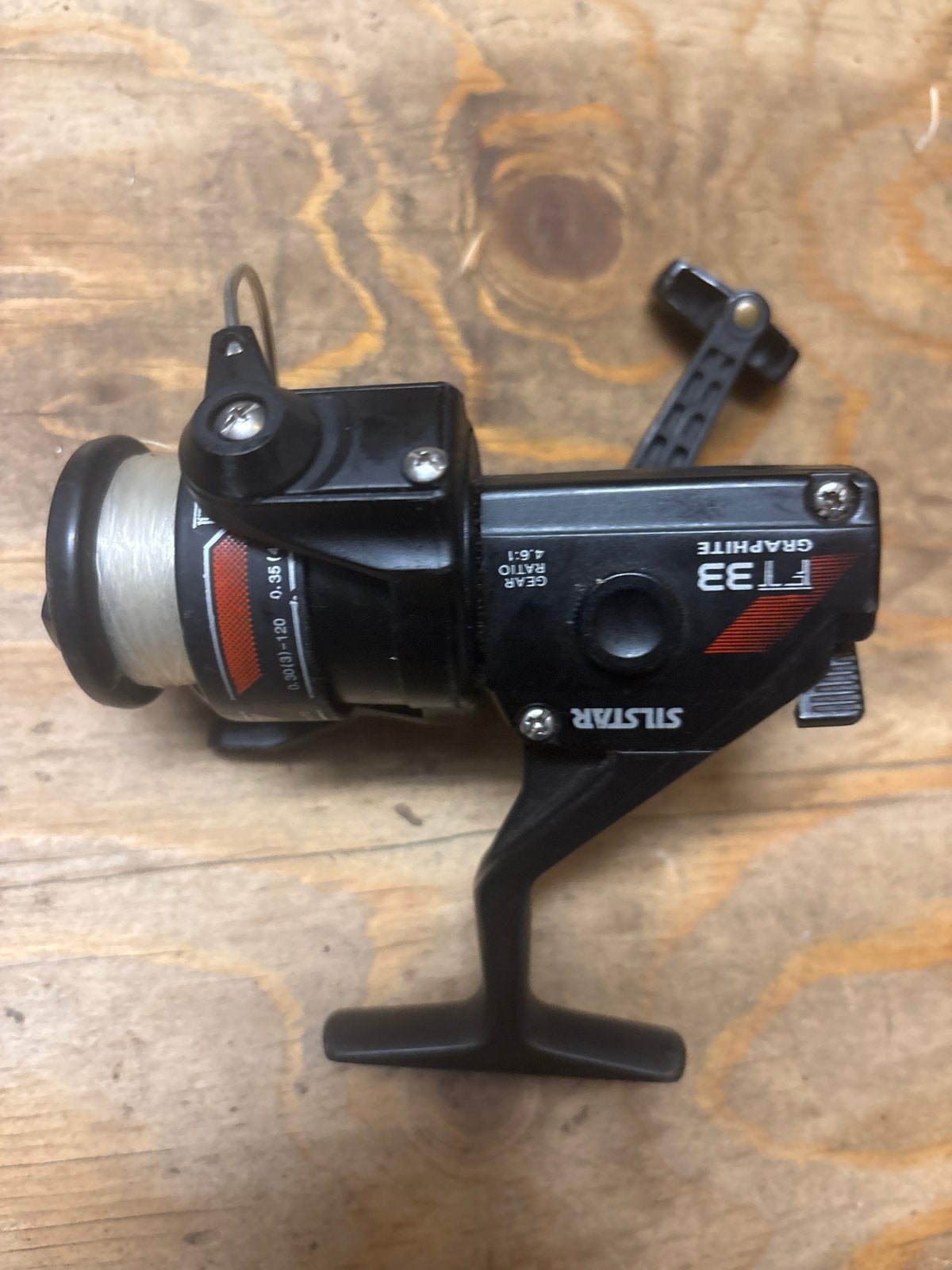 Silstar FT33 Graphite Vismolen - Zo goed als nieuw, Ophalen of Verzenden, Zo goed als nieuw, Molen