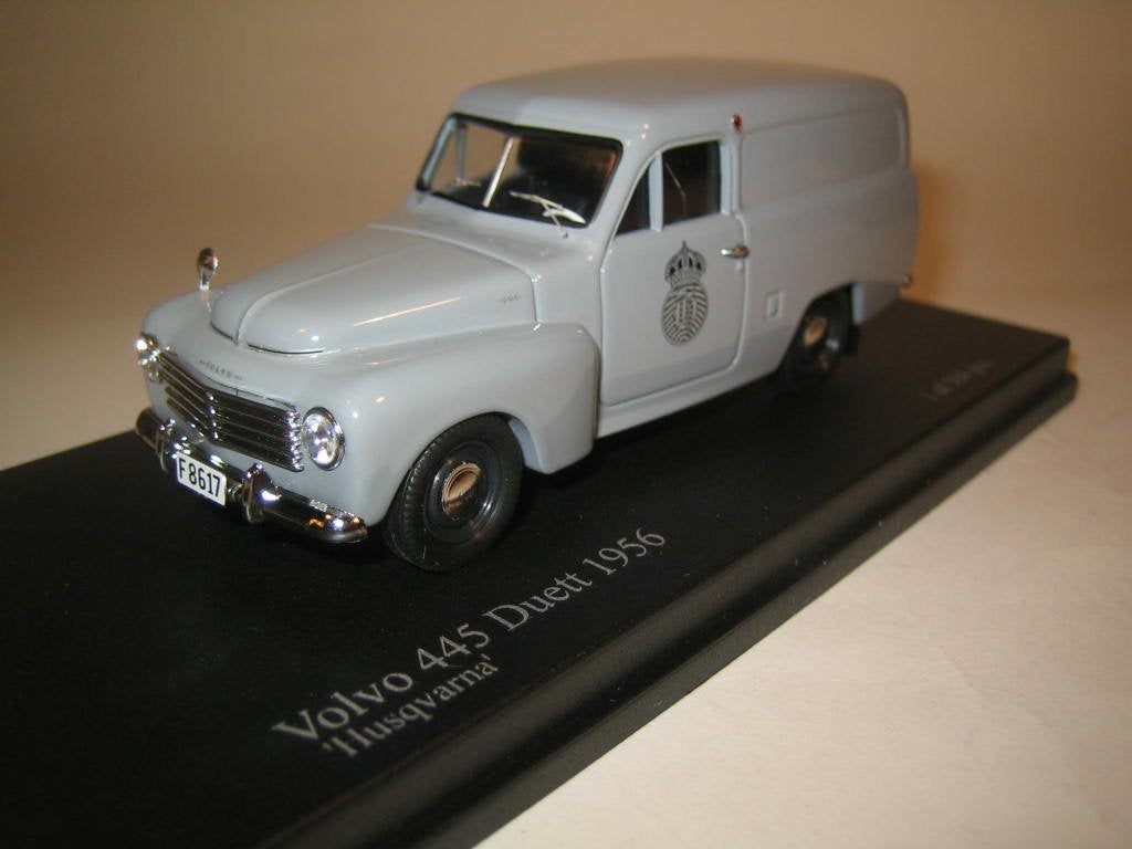 Volvo . Pv445 . Duett 1956. Husqvarna 1:43 nordic collection, Hobby en Vrije tijd, Ophalen of Verzenden, Nieuw, Auto, Overige merken