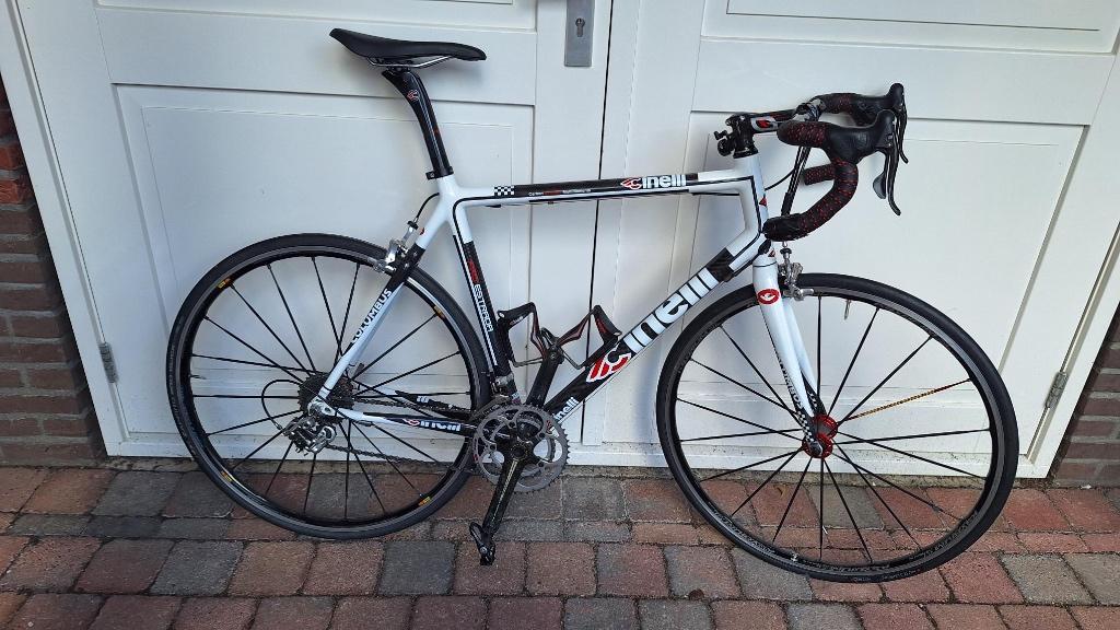 Cinelli Pro Strada CARBON racefiets 56cm IZGS!, Fietsen en Brommers, Fietsen | Racefietsen, Zo goed als nieuw, Heren, Overige merken